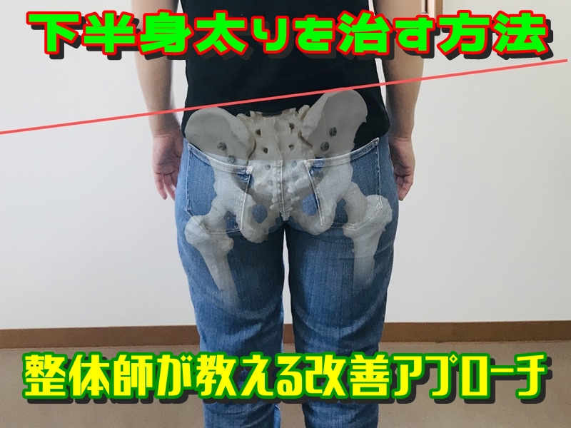 下半身太りを治す方法|整体師が教える改善アプローチ