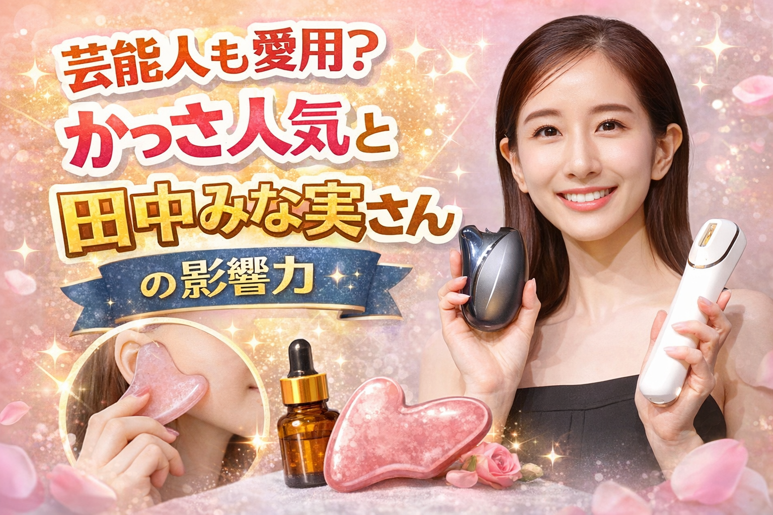 かっさ人気と田中みな実さんの影響力を解説する見出し画像